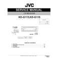 JVC KD-G116 Service Manual