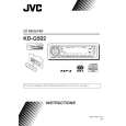 JVC KD-G502BEB Owners Manual
