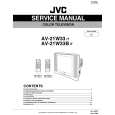 JVC AV21W33T Service Manual