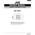 JVC MXD25 Service Manual