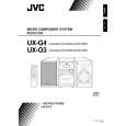 JVC UX-G4 for SE Owners Manual