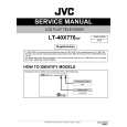 JVC LT-40X776/SP Service Manual