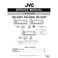 JVC KDG207 Service Manual