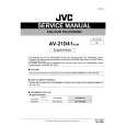 JVC AV21D41/BBK Service Manual