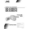 JVC GR-AXM270U Owners Manual