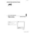 JVC TM-A101G/E Owners Manual