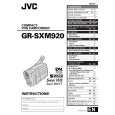 JVC GR-SXM920US Owners Manual