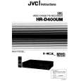 JVC HR-D400U Owners Manual