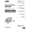 JVC GR-D47AC Owners Manual