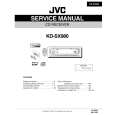 JVC KDSX980 Service Manual