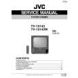 JVC TV13143 Service Manual