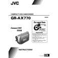 JVC GR-AX770EE Owners Manual