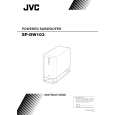 JVC SP-DW103J Owners Manual