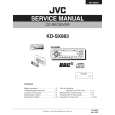 JVC KDSX883 Service Manual