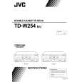 JVC TD-W254BKC Owners Manual