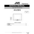 JVC AV-21B16 Service Manual