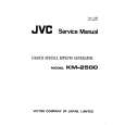 JVC KM2500 Service Manual