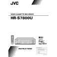 JVC HR-S7800U Owners Manual
