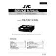 JVC KSRX315E/G Service Manual
