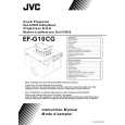 JVC EF-G10CG Owners Manual