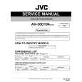 JVC AV36D104AYA Service Manual