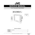 JVC AV-21WA11P Service Manual