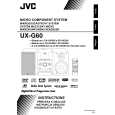 JVC UX-G60EV Owners Manual