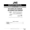 JVC KD-G285U Service Manual