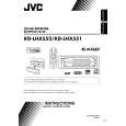 JVC KDLHX551 Owners Manual