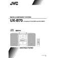 JVC UX-B70EN Owners Manual