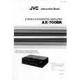 JVC AX700BK Owners Manual