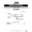 JVC KDG700 Service Manual