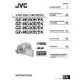 JVC GZ-MG20EX Owners Manual