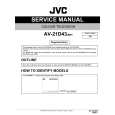JVC AV-21D43/BBT Service Manual