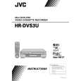JVC HR-DVS3U(C) Owners Manual