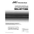 JVC SEA-M770BK Owners Manual