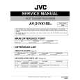 JVC AV-21VX15B/G Service Manual