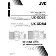 JVC UX-GD6M for SE Owners Manual