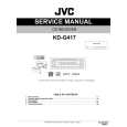 JVC KD-G417 for EE Service Manual