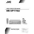 JVC HR-VP770U Owners Manual