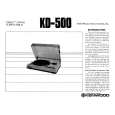 JVC KD-500 Owners Manual