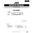 JVC KDSX885 Service Manual