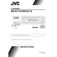 JVC KD-G113 for AU Owners Manual