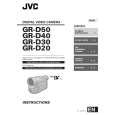 JVC GR-D50EK Owners Manual