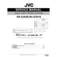 JVC RX-D301S for UJ Service Manual