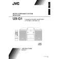 JVC UX-G1 for AS Owners Manual