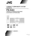 JVC FS-XA1EN Owners Manual