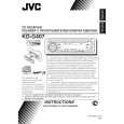 JVC KD-G407 Owners Manual
