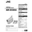 JVC GR-SX850U Owners Manual
