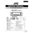 JVC KDGT7 Service Manual